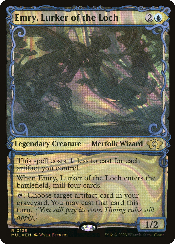 Emry, Lurker of the Loch (Halo Foil) [Multiverse Legends] | Exor Games Truro