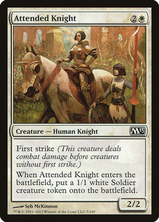 Attended Knight [Magic 2013] | Exor Games Truro