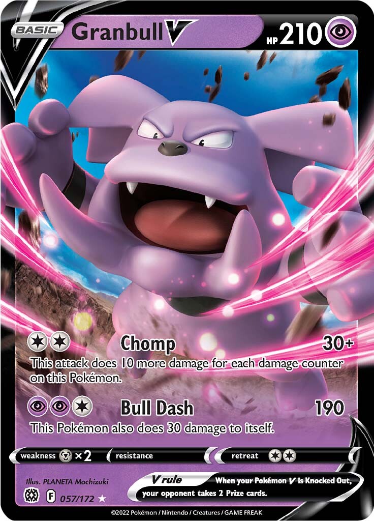 Granbull V (057/172) [Sword & Shield: Brilliant Stars] | Exor Games Truro