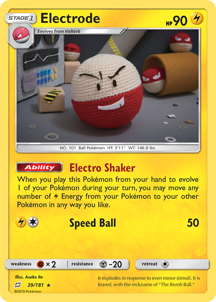 Electrode (39/181) [Sun & Moon: Team Up] | Exor Games Truro