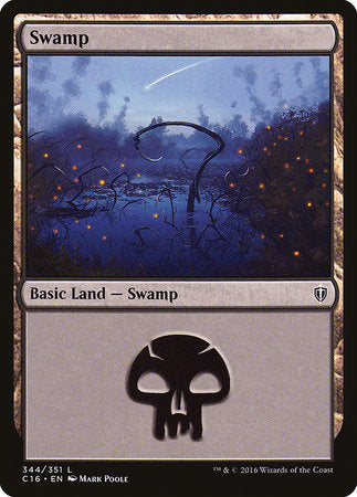 Swamp (344) [Commander 2016] | Exor Games Truro