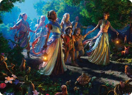 Realm Seekers Art Card [The Lord of the Rings: Tales of Middle-earth Art Series] | Exor Games Truro