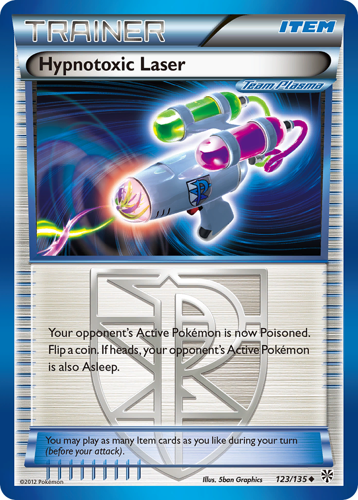 Hypnotoxic Laser (123/135) [Black & White: Plasma Storm] | Exor Games Truro