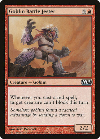 Goblin Battle Jester [Magic 2013] | Exor Games Truro