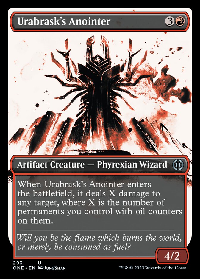 Urabrask's Anointer (Showcase Ichor) [Phyrexia: All Will Be One] | Exor Games Truro