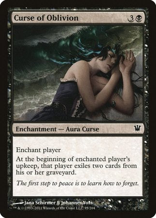 Curse of Oblivion [Innistrad] | Exor Games Truro