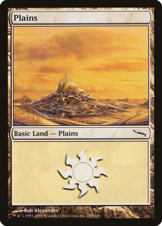 Plains (288) [Mirrodin] | Exor Games Truro