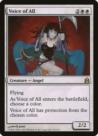 Voice of All [Commander 2011] | Exor Games Truro