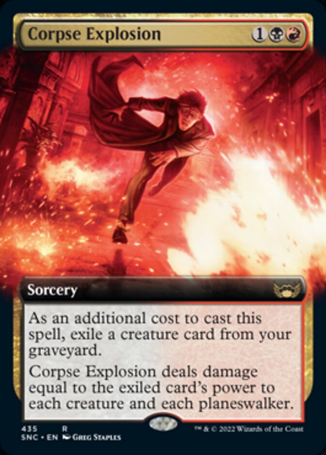 Corpse Explosion (Extended Art) [Streets of New Capenna] | Exor Games Truro