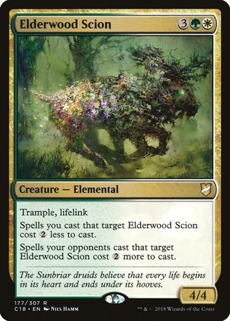 Elderwood Scion [Commander 2018] | Exor Games Truro