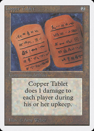 Copper Tablet [Unlimited Edition] | Exor Games Truro