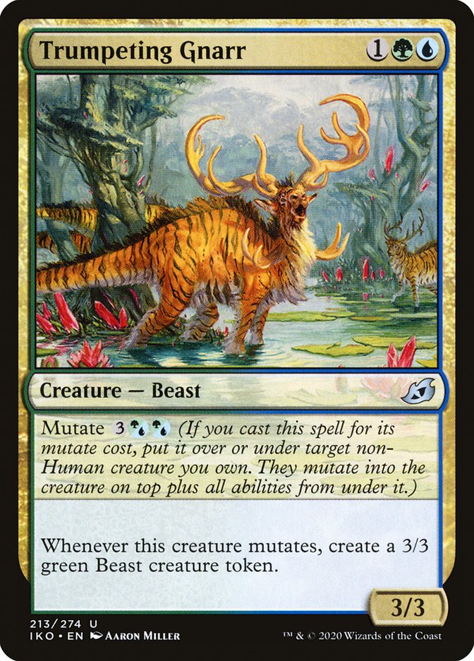 Trumpeting Gnarr [Ikoria: Lair of Behemoths] | Exor Games Truro