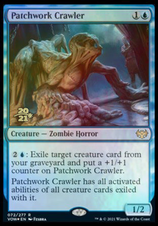 Patchwork Crawler [Innistrad: Crimson Vow Prerelease Promos] | Exor Games Truro