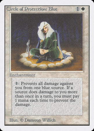 Circle of Protection: Blue [Unlimited Edition] | Exor Games Truro