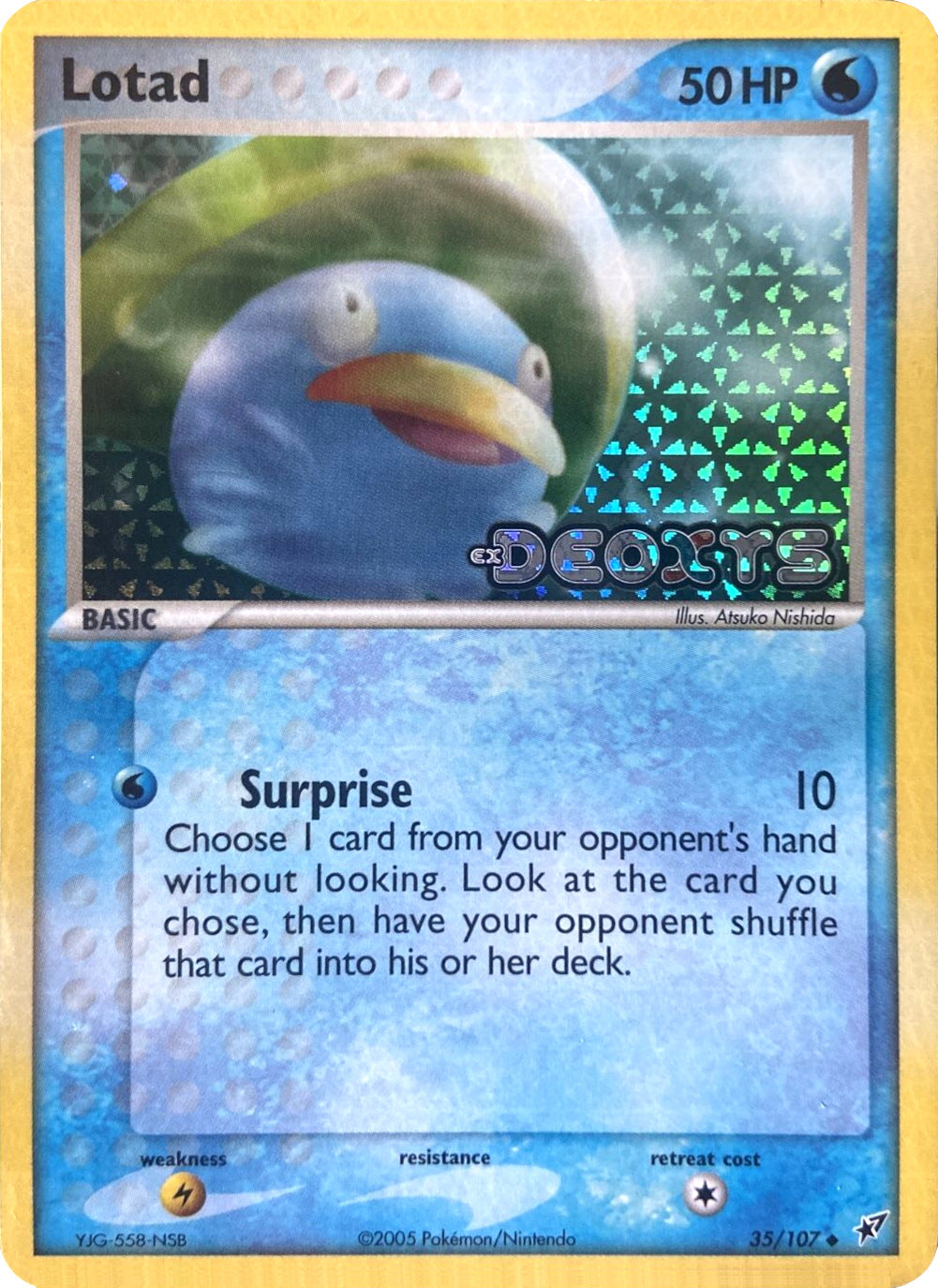 Lotad (35/107) (Stamped) [EX: Deoxys] | Exor Games Truro