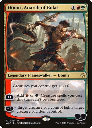 Domri, Anarch of Bolas [War of the Spark] | Exor Games Truro