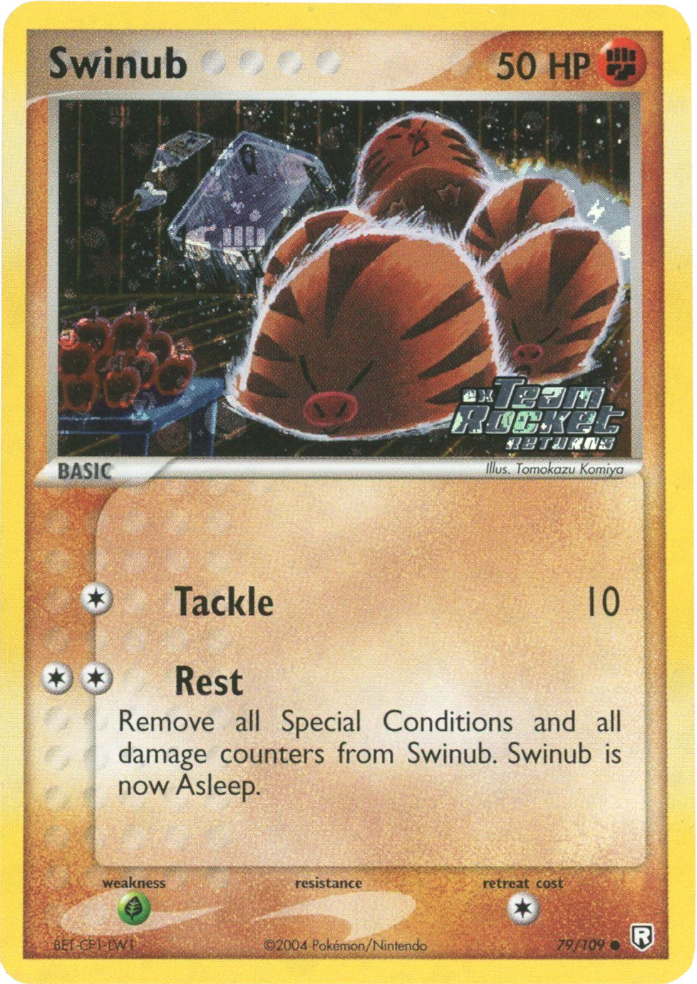 Swinub (79/109) (Stamped) [EX: Team Rocket Returns] | Exor Games Truro