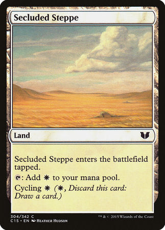 Secluded Steppe [Commander 2015] | Exor Games Truro