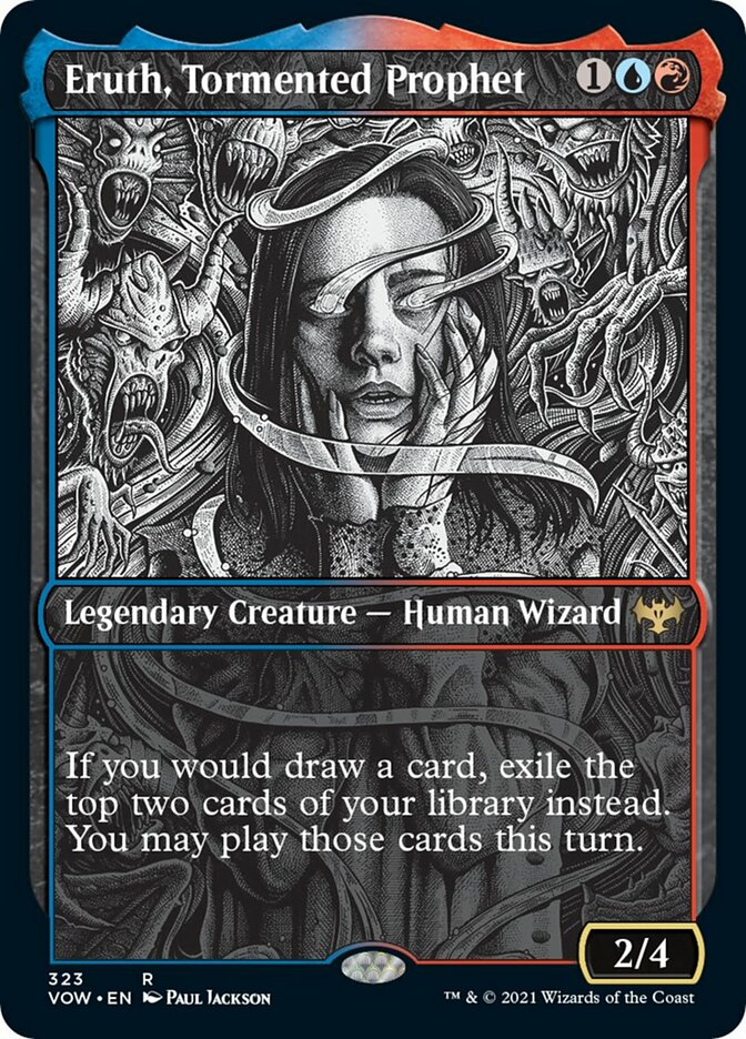 Eruth, Tormented Prophet (Showcase Eternal Night) [Innistrad: Crimson Vow] | Exor Games Truro