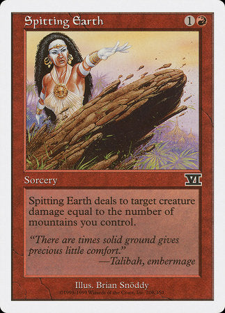 Spitting Earth [Classic Sixth Edition] | Exor Games Truro