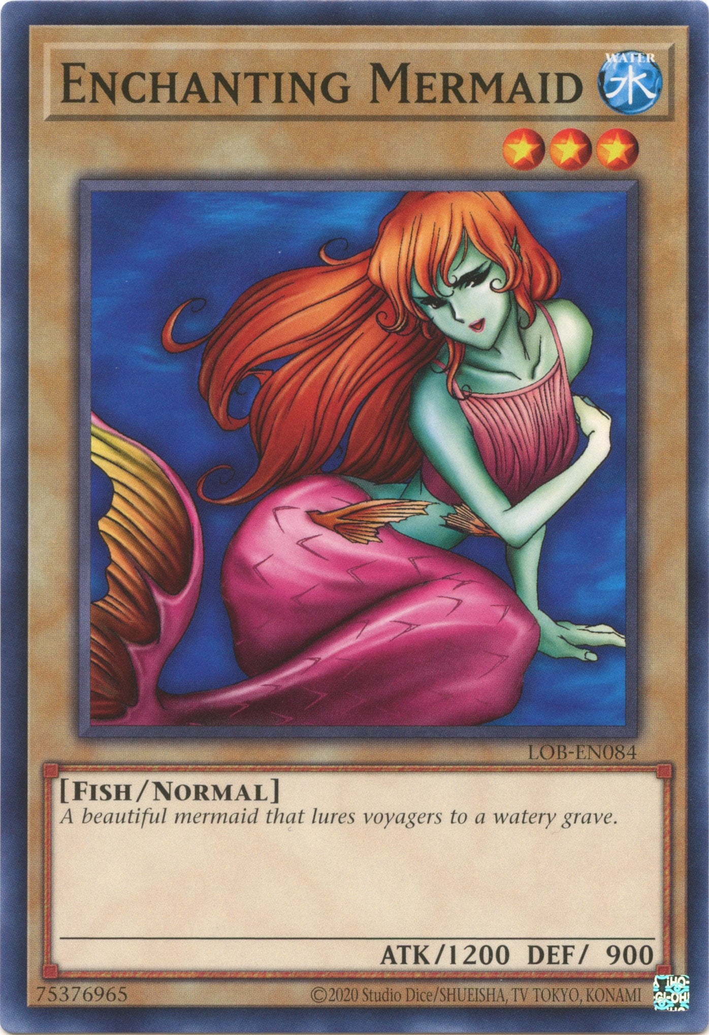 Enchanting Mermaid (25th Anniversary) [LOB-EN084] Common | Exor Games Truro