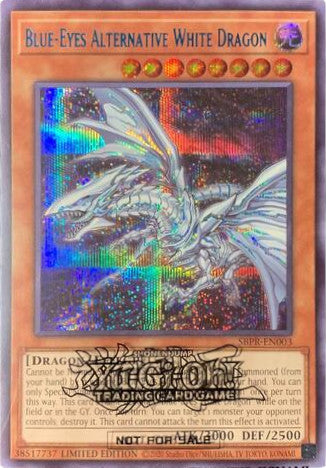 Blue-Eyes Alternative White Dragon [SBPR-EN003] Secret Rare | Exor Games Truro