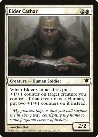 Elder Cathar [Innistrad] | Exor Games Truro
