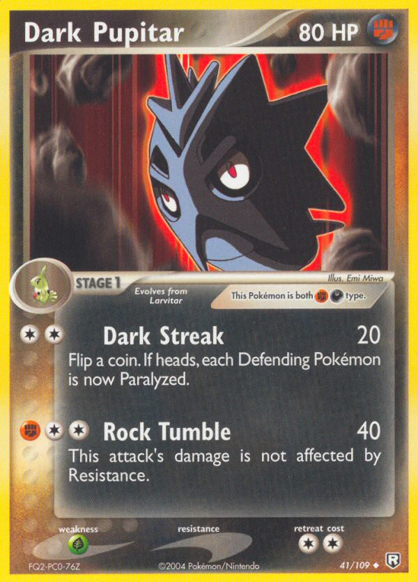 Dark Pupitar (41/109) [EX: Team Rocket Returns] | Exor Games Truro