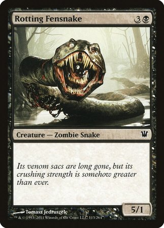 Rotting Fensnake [Innistrad] | Exor Games Truro