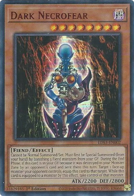 Dark Necrofear (Red) [LDS3-EN002] Ultra Rare | Exor Games Truro