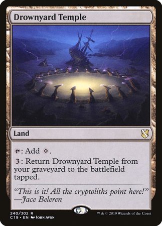 Drownyard Temple [Commander 2019] | Exor Games Truro