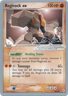 Regirock ex (98/101) (Mewtrick - Jason Klaczynski) [World Championships 2006] | Exor Games Truro