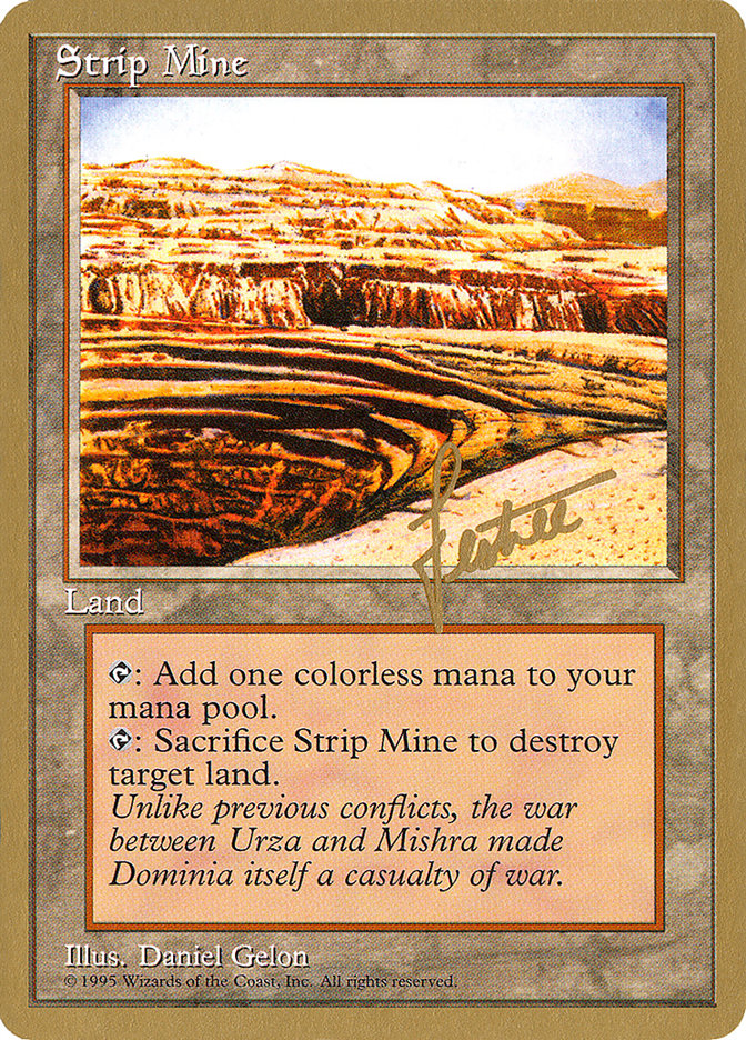 Strip Mine (Bertrand Lestree) [Pro Tour Collector Set] | Exor Games Truro