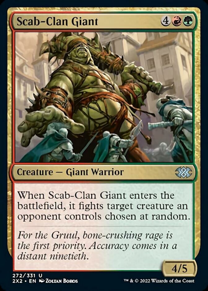 Scab-Clan Giant [Double Masters 2022] | Exor Games Truro