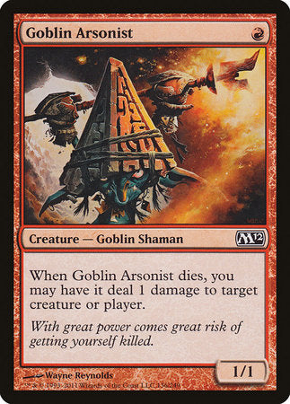 Goblin Arsonist [Magic 2012] | Exor Games Truro