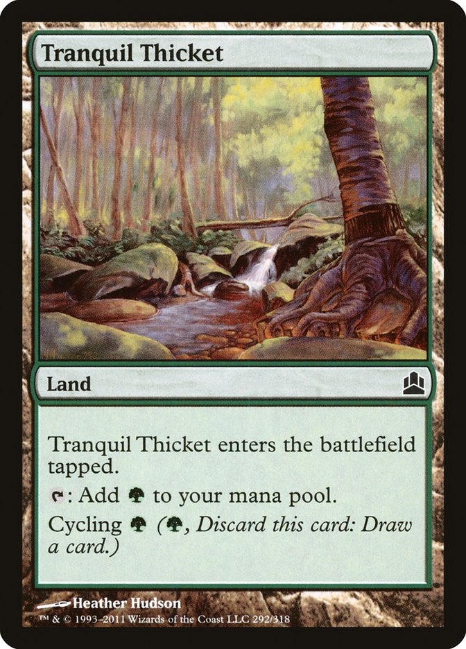 Tranquil Thicket [Commander 2011] | Exor Games Truro