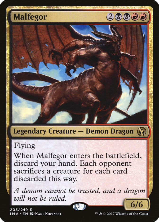 Malfegor [Iconic Masters] | Exor Games Truro