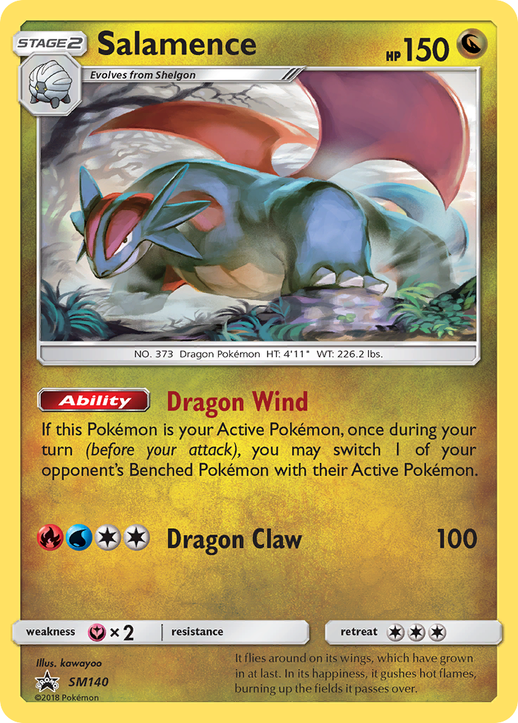 Salamence (SM140) [Sun & Moon: Black Star Promos] | Exor Games Truro