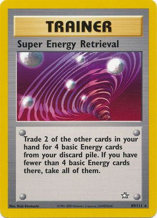 Super Energy Retrieval (89/111) [Neo Genesis Unlimited] | Exor Games Truro