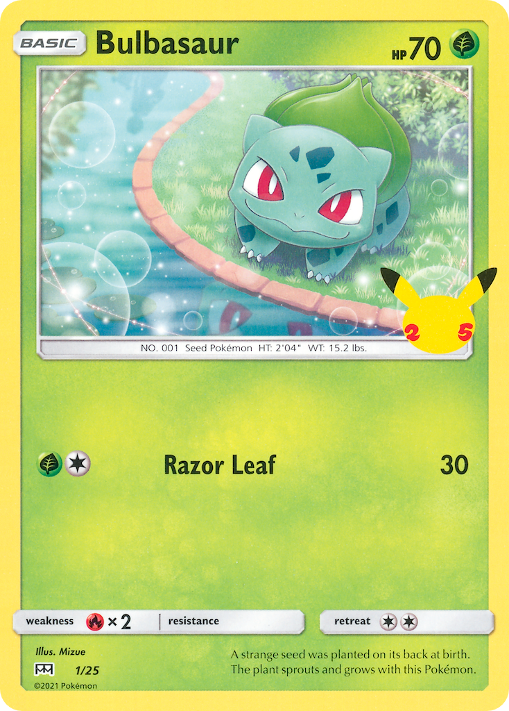 Bulbasaur (1/25) [McDonald's 25th Anniversary] | Exor Games Truro