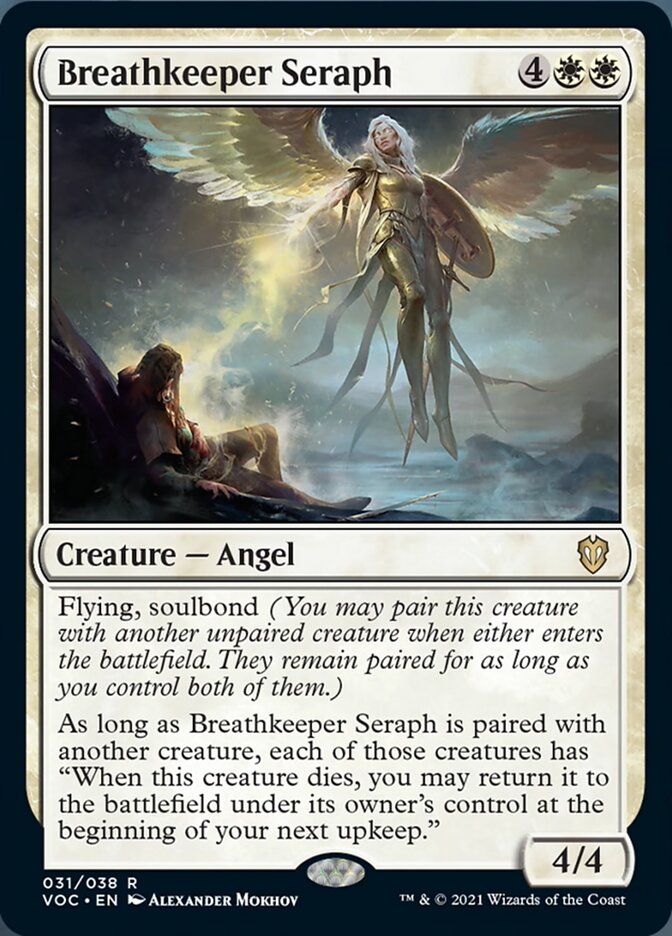 Breathkeeper Seraph [Innistrad: Crimson Vow Commander] | Exor Games Truro