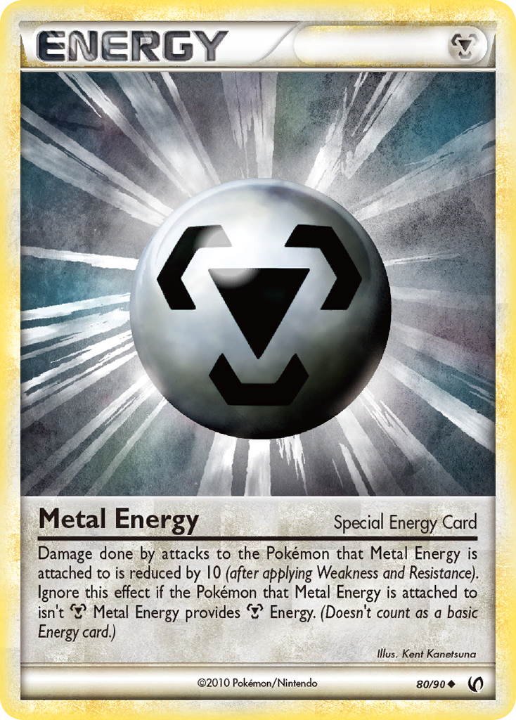 Metal Energy (80/90) [HeartGold & SoulSilver: Undaunted] | Exor Games Truro