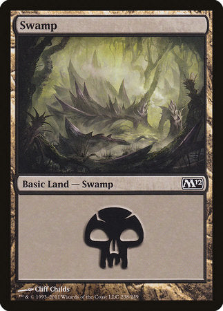 Swamp (238) [Magic 2012] | Exor Games Truro