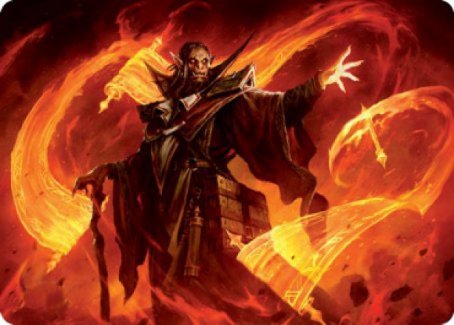 Plargg, Dean of Chaos Art Card [Strixhaven: School of Mages Art Series] | Exor Games Truro