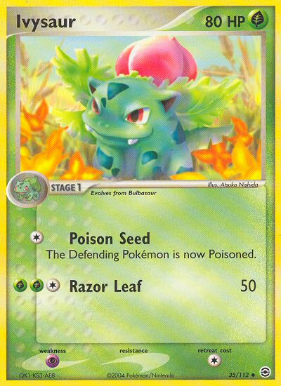 Ivysaur (35/112) [EX: FireRed & LeafGreen] | Exor Games Truro