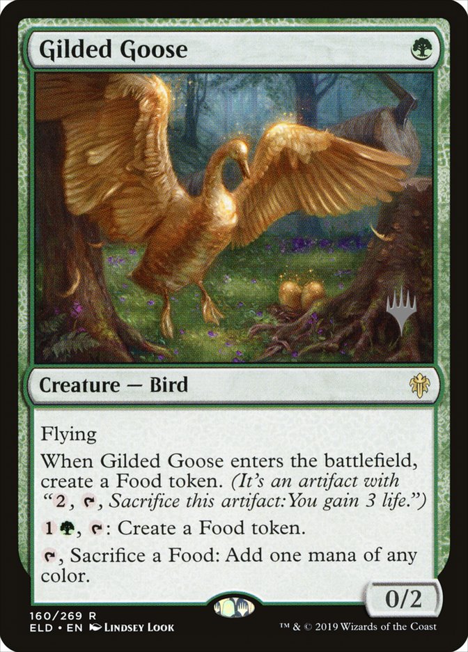 Gilded Goose (Promo Pack) [Throne of Eldraine Promos] | Exor Games Truro