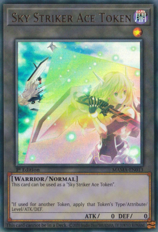 Token: Sky Striker Ace [MAMA-EN013] Ultra Rare | Exor Games Truro