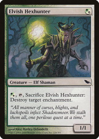 Elvish Hexhunter [Shadowmoor] | Exor Games Truro