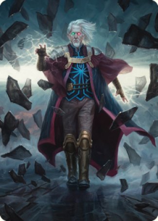 Urza, Planeswalker Art Card [The Brothers' War Art Series] | Exor Games Truro