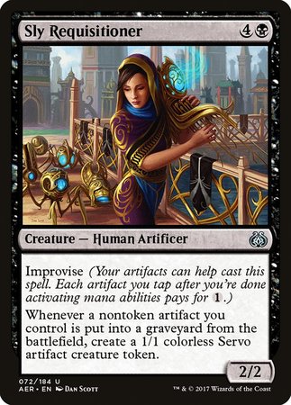 Sly Requisitioner [Aether Revolt] | Exor Games Truro